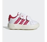 ADIDAS DISNEY MINNIE MOUSE GRAND COURT SHOES INFANTS 22 Cloud White / Pure Ruby / Off White