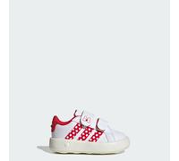 ADIDAS DISNEY MINNIE MOUSE GRAND COURT SHOES INFANTS 25 Cloud White / Pure Ruby / Off White