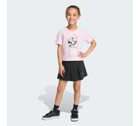 ADIDAS DISNEY MINNIE MAUS SET, T-SHIRT UND SHORTS Clear Pink / Off White 128