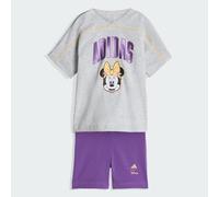 ADIDAS DISNEY MINNIE MAUS T-SHIRT-SET Light Grey Heather / Semi Ice Tangerine 86