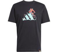 adidas Doodle Hunt Bike Graphic T-Shirt JM6495 - black L