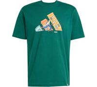 adidas Doodle Hunt Skate Graphic T-Shirt JM6500 - collegiate green XXL