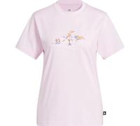 Adidas Elements Radiate Floral Graphic Damen T-Shirt, pink S