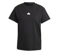 adidas EMBROIDERED Damen T-Shirt schwarz, S