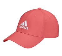 Adidas Kinder Embroidered Logo Lightweight Baseball Cap (Rot, Gr.: 54)