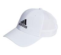 adidas - Embroidered Logo Lightweight Baseball Kappe Kinder weiß