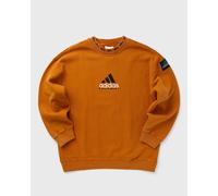 Adidas EQT WASHED CREW men Hoodies orange in Größe:L