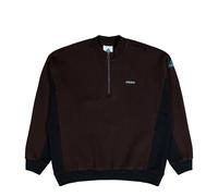 adidas Equipment Half-Zip Sweater Braun in Größe S