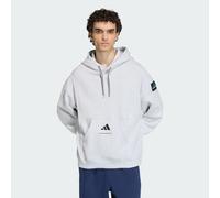 ADIDAS EQUIPMENT RIBBED HOODIE Light Grey Heather M