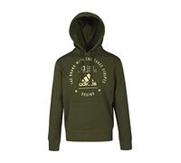 adidas Erwachsene Community Line Hoody, grün/Gold, M