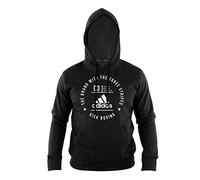 adidas Erwachsene Community Line Hoody, Schwarz/Weiß, L