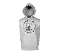 adidas Erwachsene Hoodie Community Line, grau/schwarz, S, ADICL05B-80900-S