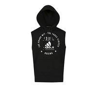 adidas Erwachsene Hoodie Community Line, schwarz/weiß, XS, ADICL05B-90100-XS