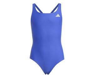 adidas ESS Badeanzug V-förmigem Rücken Teenager/Kinder blau/weiß, 170