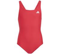 Adidas Badeanzug ESS VBCK SUIT Y – V-förmiger Rücken – Kinder Gr. 152 – pure ruby