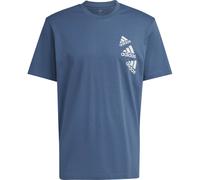 Adidas Essential Brandlove T-Shirt | blau | Herren | S | HL9381 S