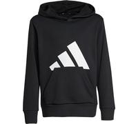 adidas Unisex Kids Essentials Big Logo Hoodie, Black/White, 7-8 Years