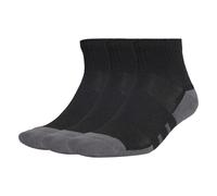 adidas Essential Quarter Socks Socken 3er Pack, Größe 46-48, black