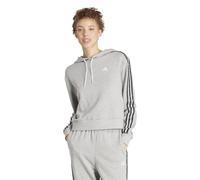 adidas Essentials 3-Streifen Animal Printed Relaxed Hoodie, Medium Grey Heather / Grey, M