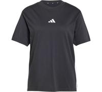adidas Essentials 3-Streifen Baumwoll T-Shirt Damen JD0846 - black/white L