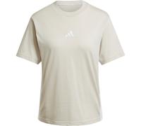 ADIDAS Damen Shirt Essentials 3-Streifen Cotton (JE1237) XL WONALU/WHITE