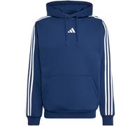 adidas Essentials 3-Streifen Fleece Hoodie Herren KY4168 - team navy blue 2/white S