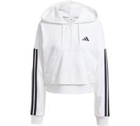 adidas Essentials 3-Streifen French Terry 1/4-Zip Hoodie Damen JN1948 - white/black XXL