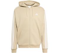 adidas Essentials 3-Streifen French Terry Kapuzenjacke Herren KY4175 - khaki three/white L