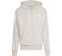 adidas Essentials 3-Streifen French Terry Sweatjacke Herren JE6340 - wonder alumina/white XS
