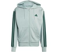 adidas Essentials 3-Streifen French Terry Sweatjacke Herren KD4903 - wonder sage/collegiate green L