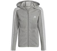 adidas Essentials Kapuzenjacke Baumwolle Kinder - grau - Größe 152 Größe:152