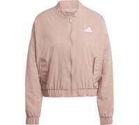 adidas Damen ESSENTIALS 3-STRIPES LIFESTYLE WOVEN BOMBER JACKET, warm clay/white, M