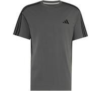 adidas - Essentials Single Jersey Left Chest Branded Tee - T-Shirt, Gr. S, grau (GreyFive/Black)