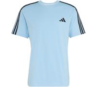 adidas - Essentials Single Jersey Left Chest Branded Tee - T-Shirt, Gr. M, blau (ClearSky/Black)