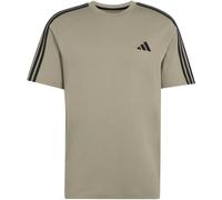 Adidas Essentials 3-Stripes Single Left Chest Branded Herren T-Shirt, grün XL
