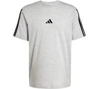 Adidas Essentials 3 Stripes Single Jersey Kurzarm-t-shirt S Med Grey Heather / Black