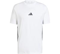 adidas Essentials 3-Streifen Single Jersey T-Shirt Herren JE6388 - white/black XXL