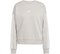 adidas Essentials 3-Streifen Sweatshirt Damen JX7689 - wonder alumina/white S