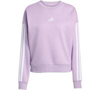 adidas Essentials 3-Streifen Sweatshirt Damen JX7690 - powder plum/white S