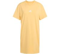 Shirtkleid ADIDAS SPORTSWEAR "ESSENTIALS 3-STREIFEN", Damen, Gr. S, N-Gr, semi ice tangerine, weiß, Obermaterial: 93% Baumwolle, 7% Elasthan, Kleider Shirtkleid (40556839-S) semi ice tangerine, weiß