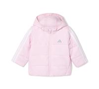 Adidas Essentials 3-Streifen Wattierte Jacke für Mädchen in Pink/Weiß Mädchen 2-3 Anni 2-3 Anni