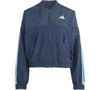 adidas Essentials 3-Streifen Woven Windbreaker Damen KD9447 - night navy/icey blue M