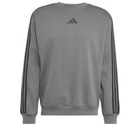 adidas - Essentials 3-Stripes Fleece Sweatshirt - Pullover, Gr. M, grau (GreyFive/Black)