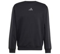 adidas - Essentials 3-Stripes Fleece Sweatshirt - Pullover, Gr. XL, schwarz (Black/Carbon)