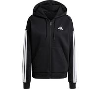Adidas Essentials 3 Stripes Fleece Reißverschlusspullover XS Black / White