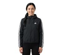 Adidas Steppjacke W ESS 3S INS HD – Climawarm, 3‑Streifen, Kapuze – Damen L Schwarz