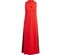 Adidas Damen Kleid Essentials 3-Streifen Long Racerback – Pure Ruby/Black – XXS