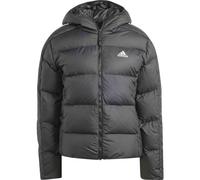 adidas Essentials 3-Streifen Mid Hooded Daunenjacke Damen HZ8483 schwarz L (Damen)