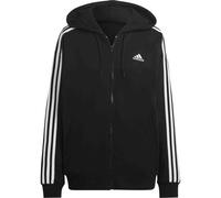 ADIDAS Damen Jacke Essentials 3-Streifen French Terry Oversized (IC8782) S BLACK/WHITE