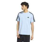 adidas - Essentials Single Jersey Left Chest Branded Tee - T-Shirt, Gr. XXL, blau (ClearSky/Black)